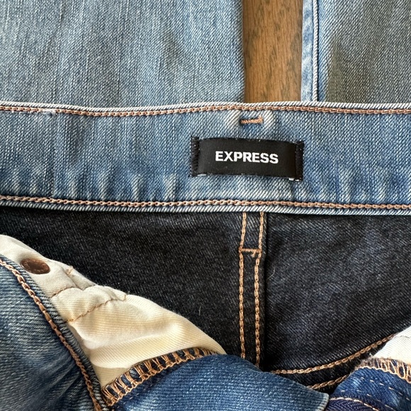 Express Slim Super High Rise jeans sz 6 - Picture 3 of 3